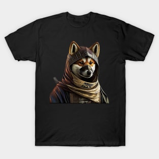 Japanese Dog Ninja Akita Inu T-Shirt